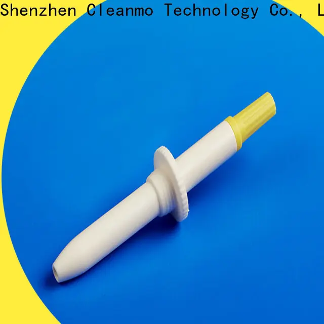 Cleanmo molded break point nylon flocked nasopharyngeal swab wholesale for cytology testing 1
