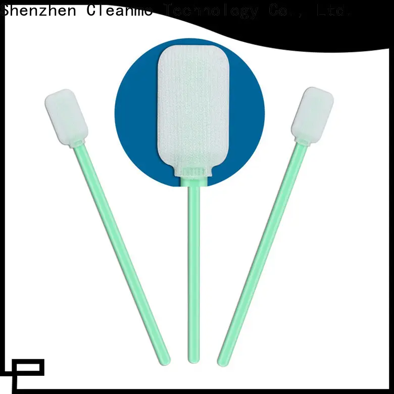 high quality Cleanroom dacron swabs polypropylene handle manufacturer for microscopes 1