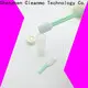 Cleanmo Polypropylene handle sterile q tips manufacturer for test residues of previously manufactured products 1