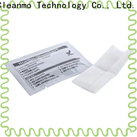 Cleanmo Non Woven Fabric printer wipes factory for ATM/POS Terminals 1