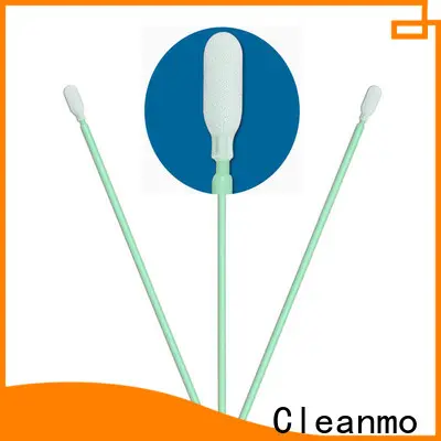 Cleanmo flexible paddle polyester cleaning swabs factory for optical sensors1 1