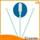 Cleanmo flexible paddle polyester cleaning swabs factory for optical sensors1 1