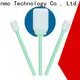 safe material cleanroom polyester swabs flexible paddle factory for optical sensors 1