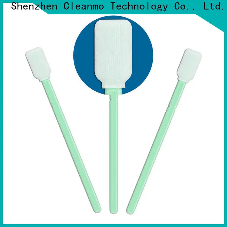 high quality fiber optic swabs polypropylene handle supplier for optical sensors 1