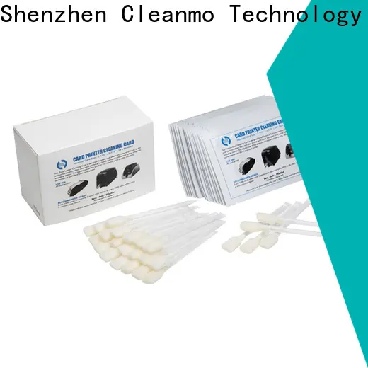 Cleanmo Wholesale high quality zebra cleaning card wholesale for Zebra P120i printer 1