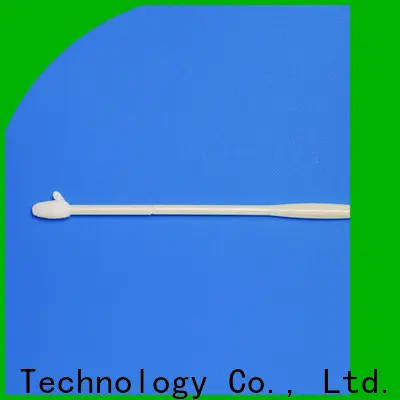 Cleanmo frosted tail of swab handle flocked nylon swab wholesale for molecular-based assays 1