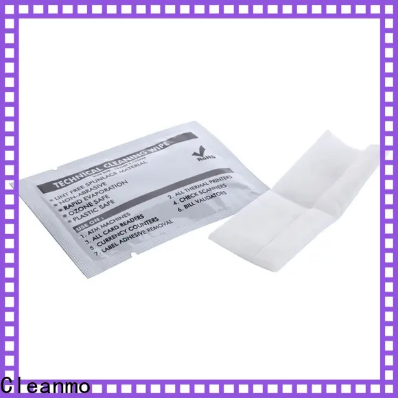 Cleanmo Custom best printer wiper supplier for ID Card Printers 1