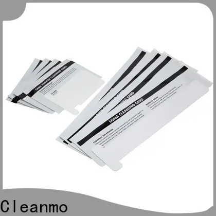 Cleanmo non woven zebra printhead cleaning wholesale for Zebra P120i printer 1