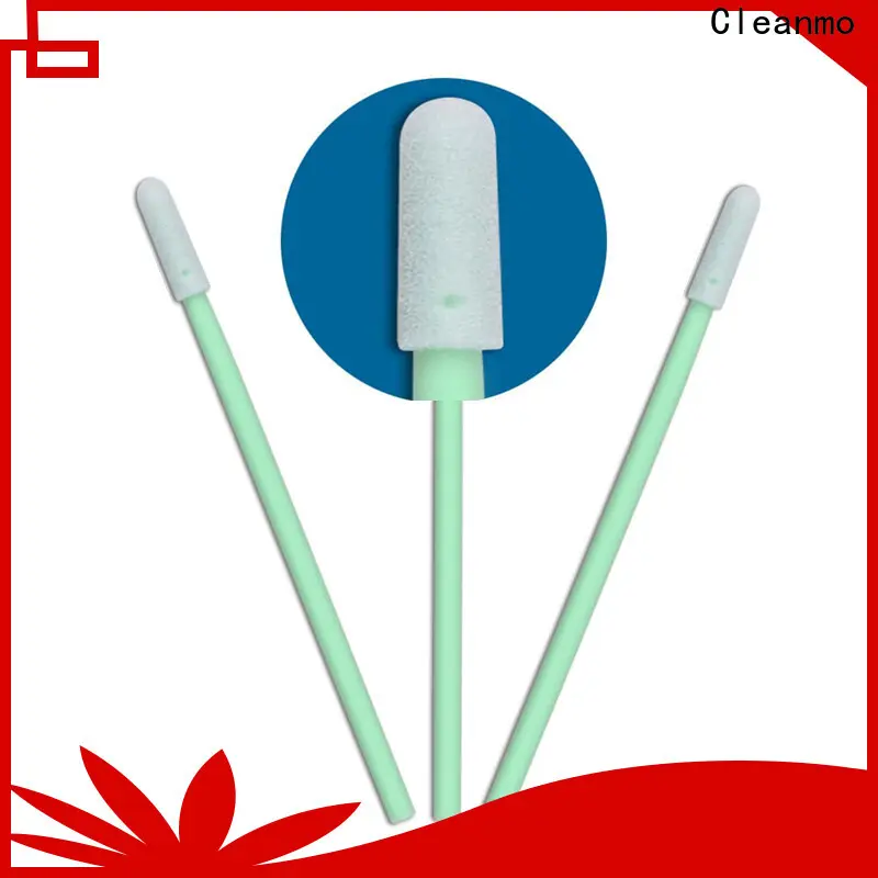 Cleanmo small ropund head swab its factory price for general purpose cleaning 1