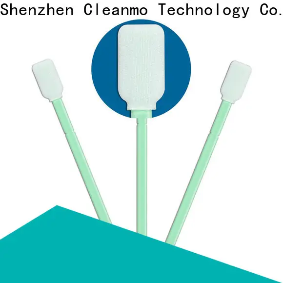 Cleanmo safe material polyester tube swabs factory for optical sensors 1