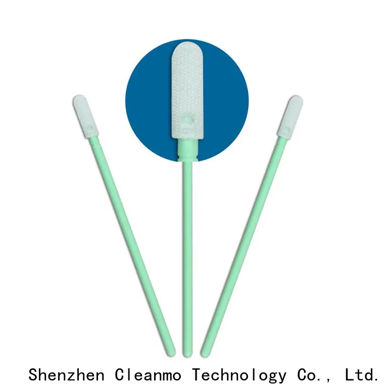 Cleanmo excellent chemical resistance cleanroom q tips wholesale for general purpose cleaning 1