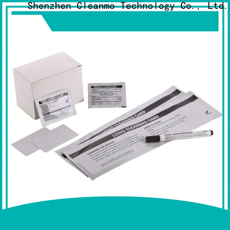Cleanmo quick laser printer cleaning kit supplier for ID card printers 1