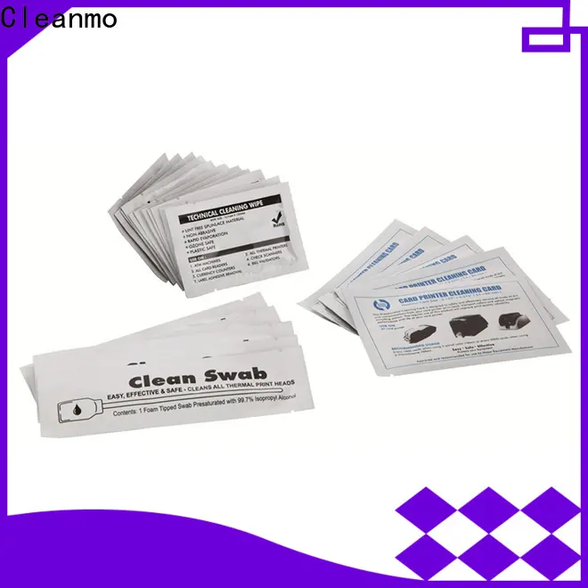 Cleanmo high quality Evolis Cleaning cards supplier for ID card printers 1