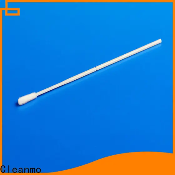 Cleanmo frosted tail of swab handle nasopharyngeal nylon flocked swab factory for rapid antigen testing 1