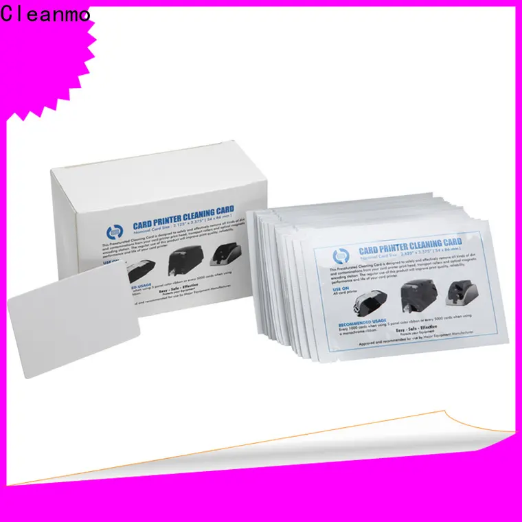 Bulk buy OEM hotel door lock cleaning card non woven manufacturer for ATM machines 1