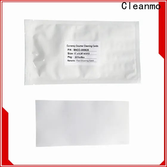 Cleanmo high quality eftpos cleaning card factory price for Currency Counter 1