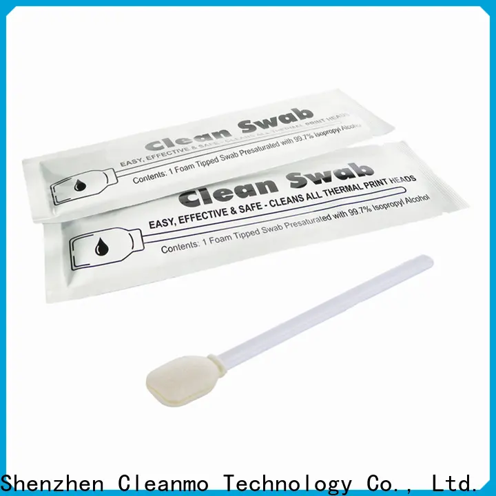 Cleanmo Sponge isopropyl alcohol Snap swabs manufacturer for ATM/POS Terminals 1