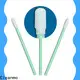 Cleanmo excellent chemical resistance polypropylene polyester swab wholesale for general purpose cleaning 1