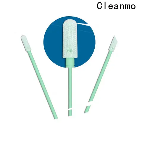 Cleanmo polypropylene handle cleaning swabs electronics manufacturer for general purpose cleaning 1