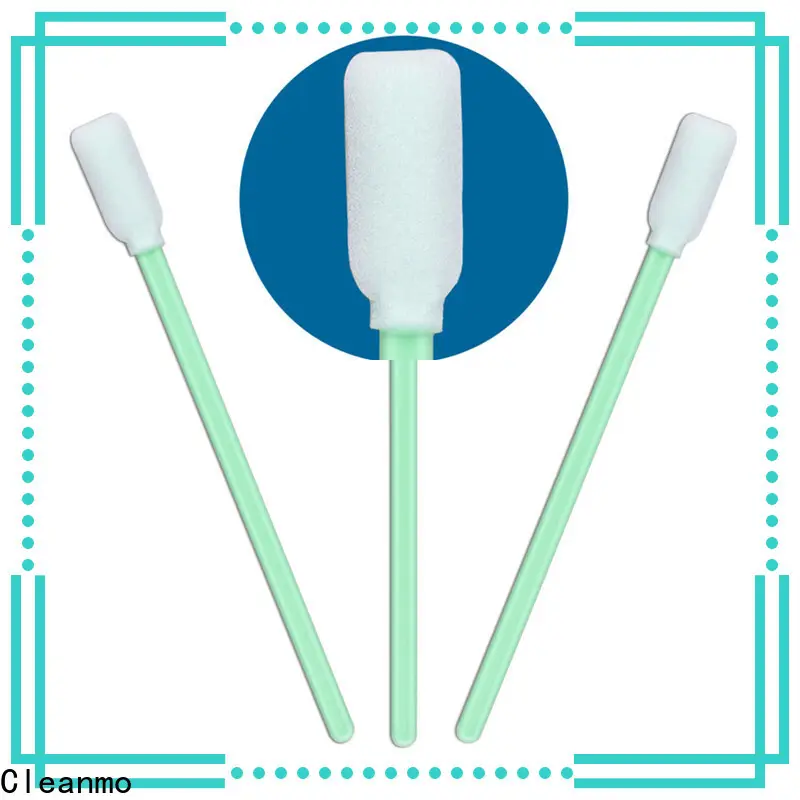 Cleanmo ESD-safe Polypropylene handle baby cotton swabs supplier for general purpose cleaning 1