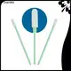 Cleanmo Polypropylene handle Microfiber Industrial Swab Sticks factory price for excess materials cleaning 1