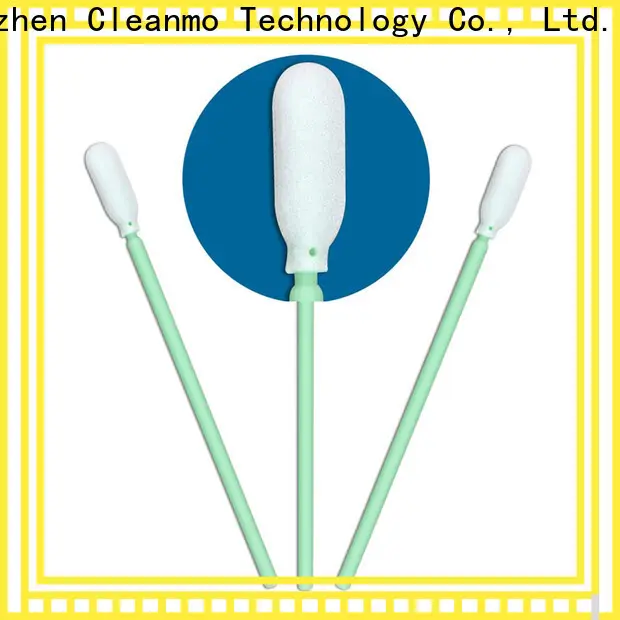 Cleanmo small ropund head puritan cotton swabs supplier for general purpose cleaning 1