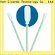 Cleanmo small ropund head puritan cotton swabs supplier for general purpose cleaning 1