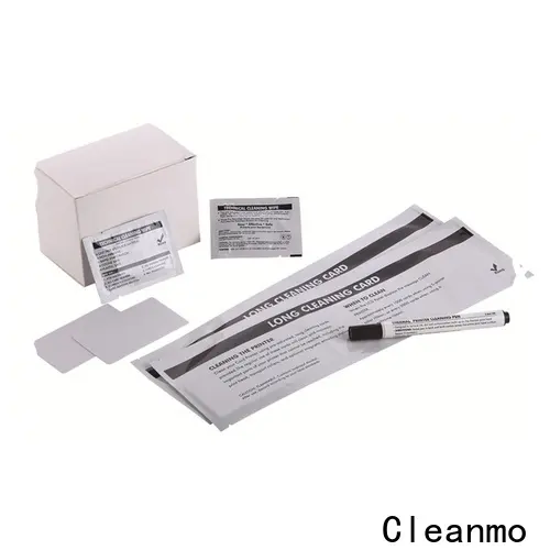 Cleanmo cost-effective Evolis Cleaning cards factory price for ID card printers 1