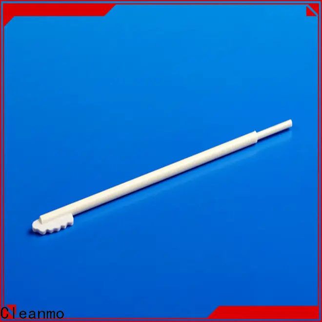 Cleanmo frosted tail of swab handle nasopharyngeal nylon flocked swab wholesale for rapid antigen testing 1