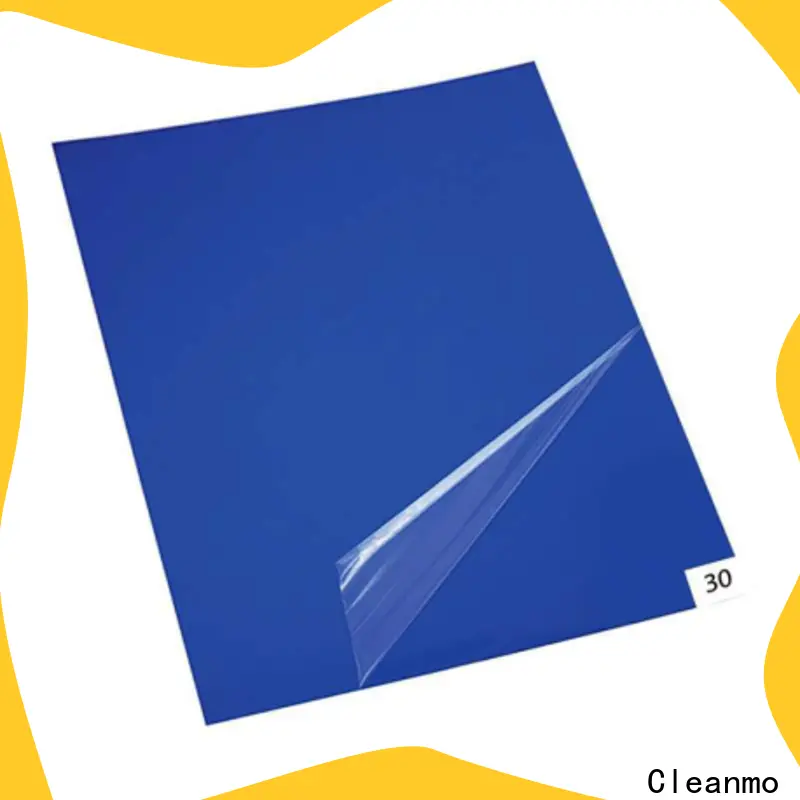 Cleanmo safe material cleanroom tacky mats manufacturer for cleanroom entrances 1