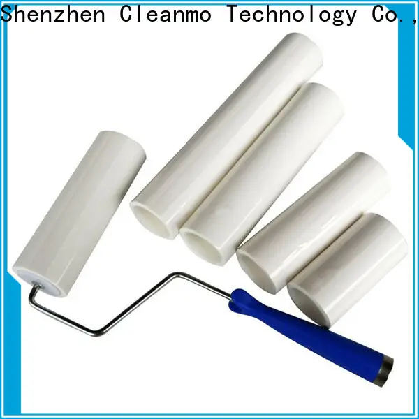 Cleanmo coated adhesive floor lint roller manufacturer for ground 1