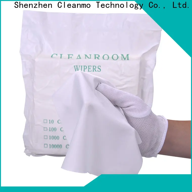 smooth microfiber cleaning cloth 70% Polyester factory for medical device products 1