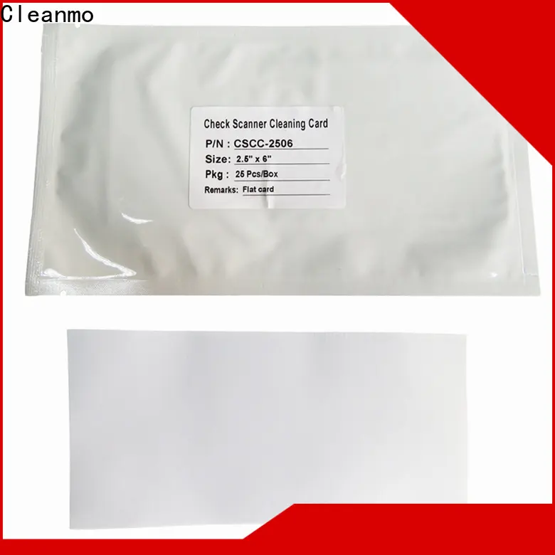 inexpensive check scanner cleaning cards wholesale for Digital Check TellerScan 1