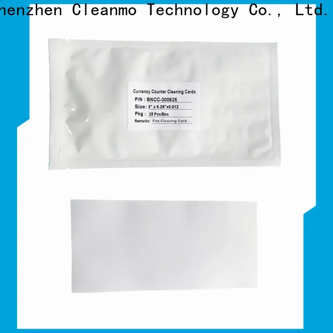Cleanmo efficient currency counter cleaning card factory price for Counting Equipment1 1