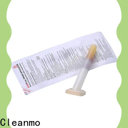 Cleanmo long plastic handle with 2% chlorhexidine gluconate cotton applicator supplier for surgical site cleansing after suturing 1