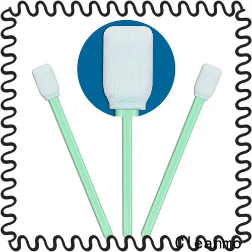 Cleanmo polypropylene handle dacron swabs manufacturer for microscopes 1
