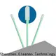 Cleanmo EDI water wash Disposable Microfiber Swabs supplier for general purpose cleaning 1