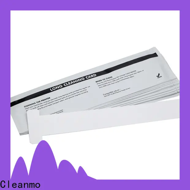 Bulk purchase OEM zebra cleaning card Aluminum foil packing wholesale for cleaning dirt 1