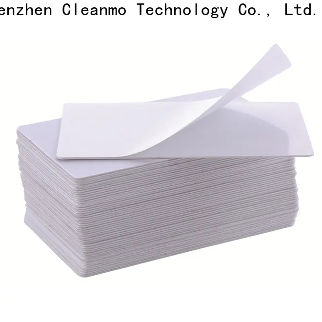 Cleanmo high quality Evolis Cleaning cards wholesale for Evolis printer3 1