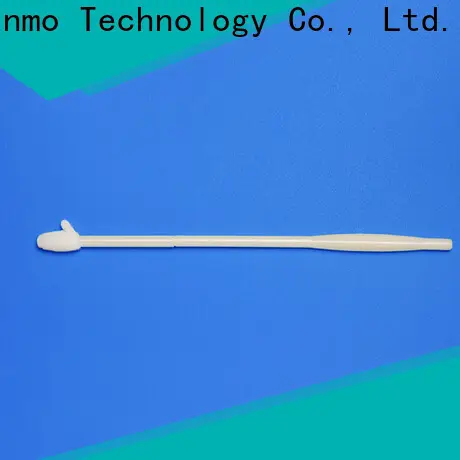 Cleanmo ABS handle nylon flocked nasopharyngeal swab factory for hospital 1