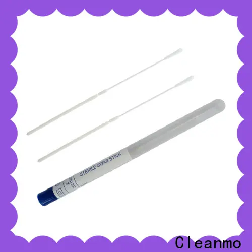 Wholesale OEM nasopharyngeal nylon flocked swab frosted tail of swab handle wholesale for rapid antigen testing 1