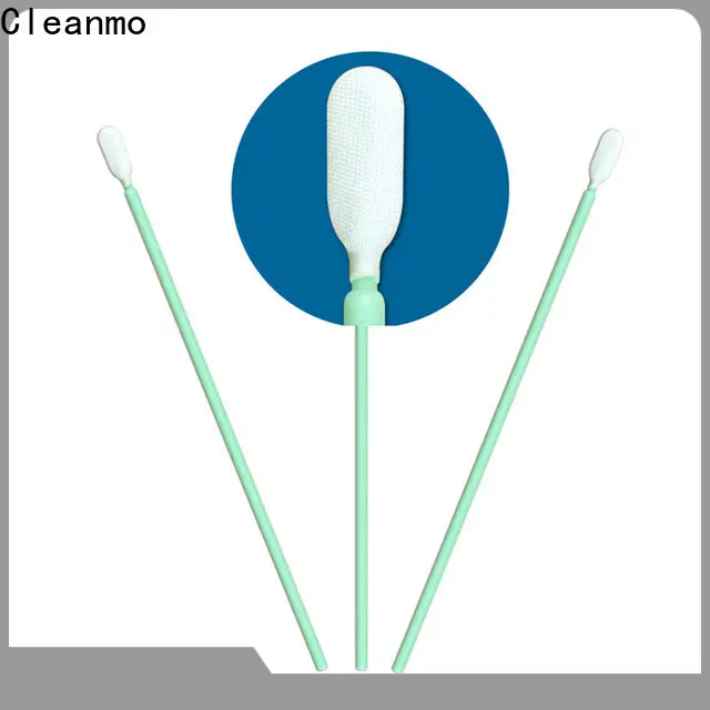 cost-effective Disposable Microfiber Swabs EDI water wash manufacturer for Micro-mechanical cleaning 1