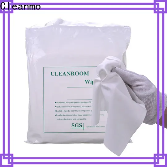 Cleanmo thermally sealed Industry cleaning wipes wholesale for chamber cleaning 1
