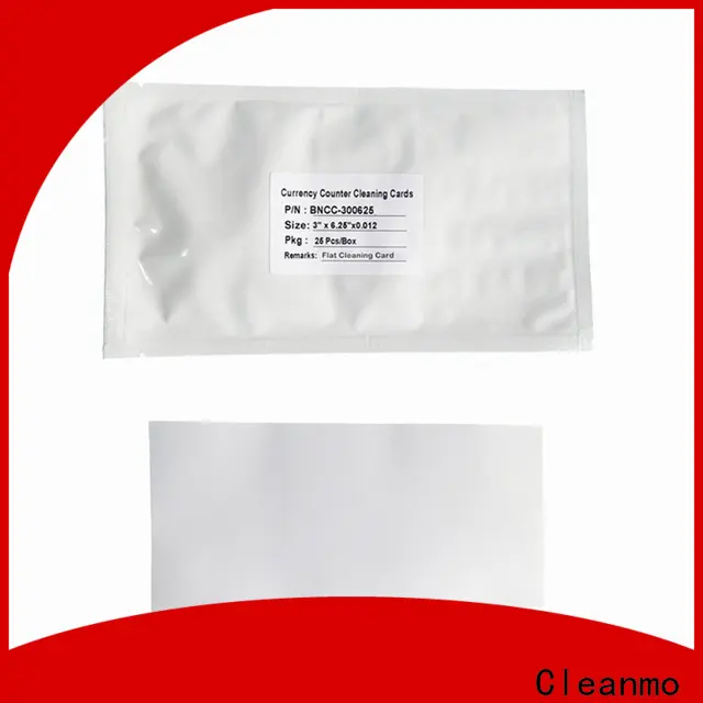 Cleanmo convenient ncr cleaning cards wholesale for Banknote Counter1 1