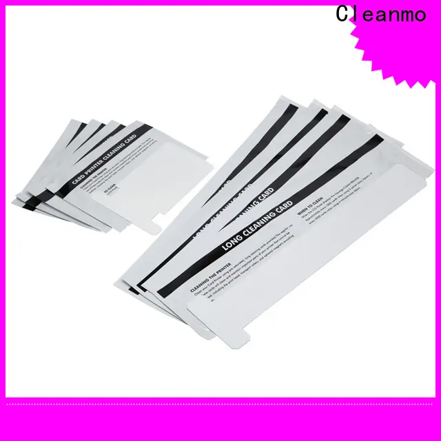 Cleanmo Wholesale zebra cleaning card factory for Zebra P120i printer 1
