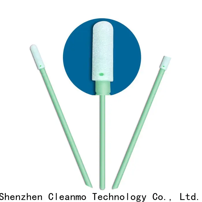 Bulk purchase high quality foam mouth swabs small ropund head supplier for Micro-mechanical cleaning 1