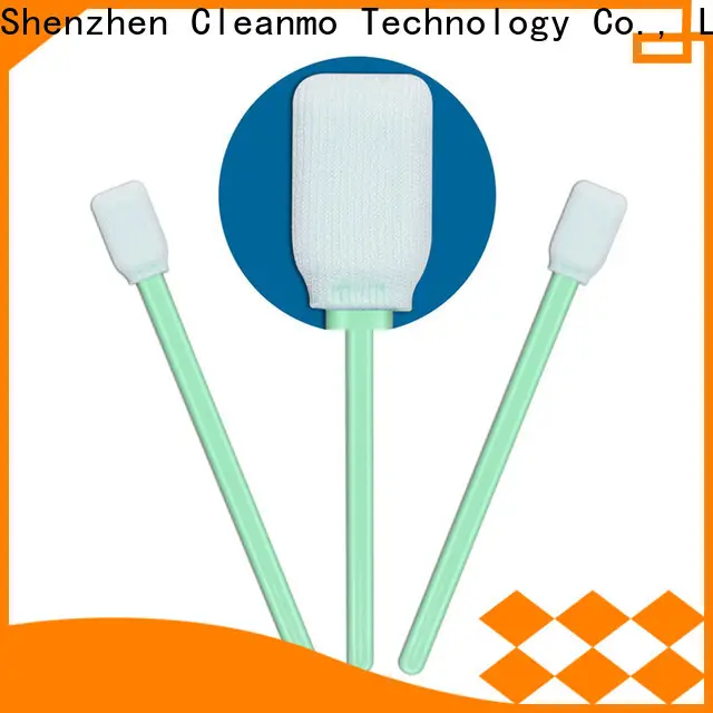 safe material Cleanroom dacron swabs flexible paddle manufacturer for printers 1