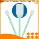 safe material Cleanroom dacron swabs flexible paddle manufacturer for printers 1