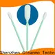 Cleanmo safe material polyester tube swabs wholesale for optical sensors 1