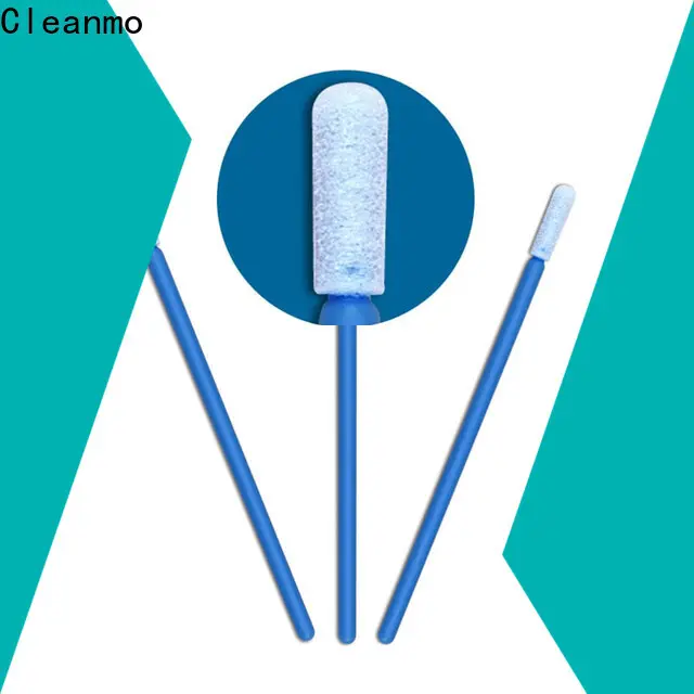 Cleanmo thermal bouded non cotton swabs factory price for general purpose cleaning 1